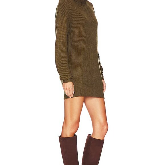 π² Superdown Sanja Sweater Dress β Forest Green β Size Small - Picture 7 of 7